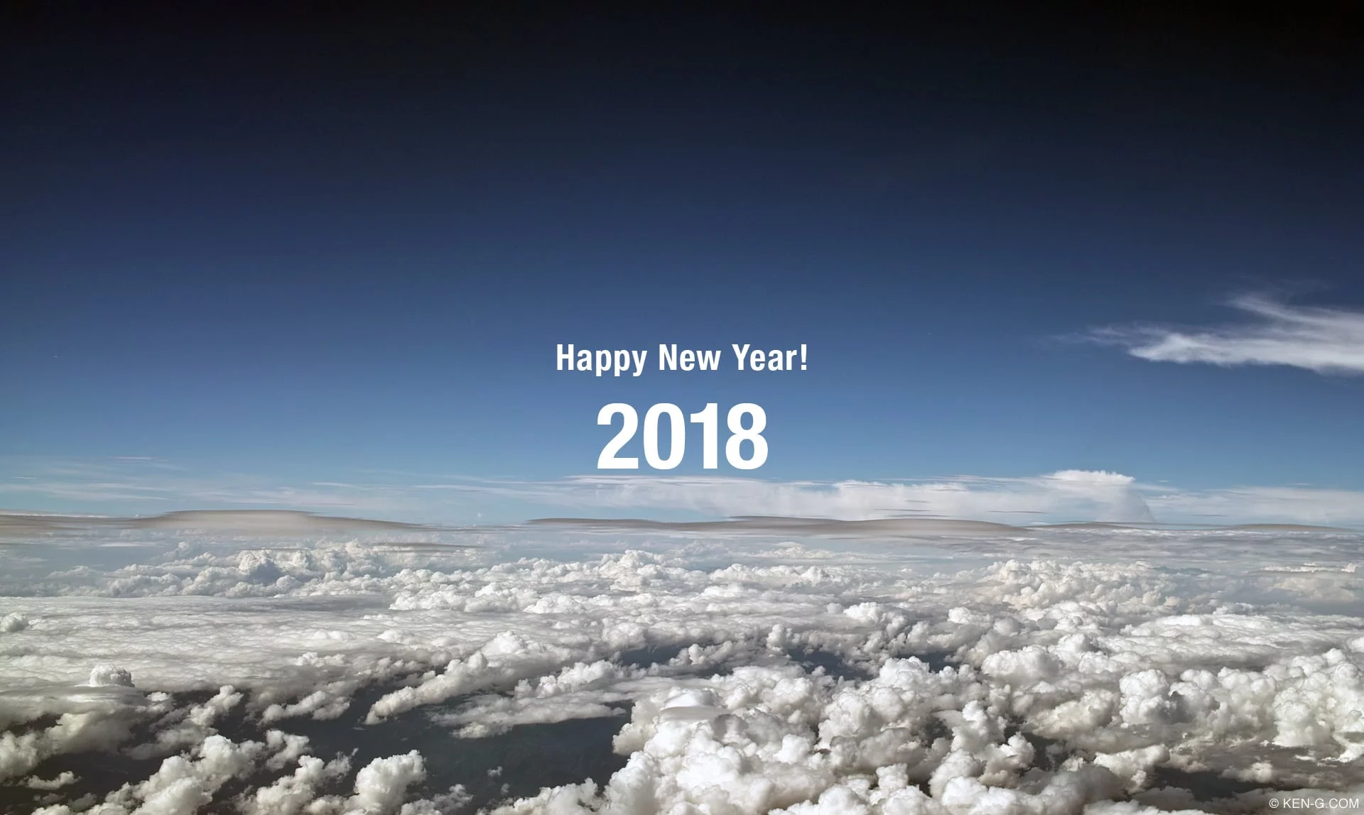 2018年、KEN-G.COMより新年のご挨拶