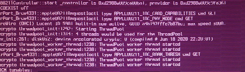 MacBook Pro 2011 のdGPU「AMD Radeon HD 6750M」で表示した画面